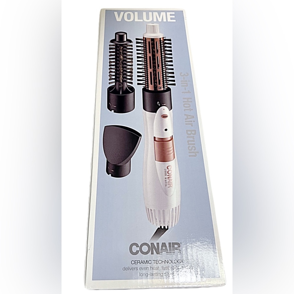 🆕 CONAIR -  3-in-1 Hot Air Brush